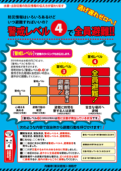 水害・土砂災害の防災情報の伝え方が変わります！1